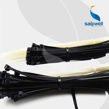 

9*760mm Self-Locking Nylon 66 Cable Tie with 94V-2 certificated by UL UV Black Color 200Pcs