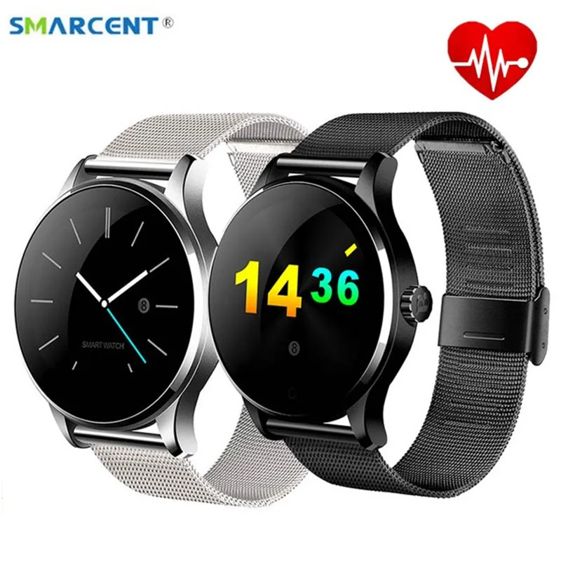 Smarcent K88H font b Smart b font font b Watch b font Track Wristwatch Bluetooth Heart