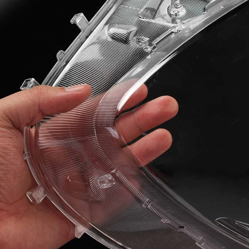 2 шт. Автомобильная прозрачная фара крышка объектива Запасная прокладка головной свет крышка лампы для Chevrolet Corvette C6 2005-2013