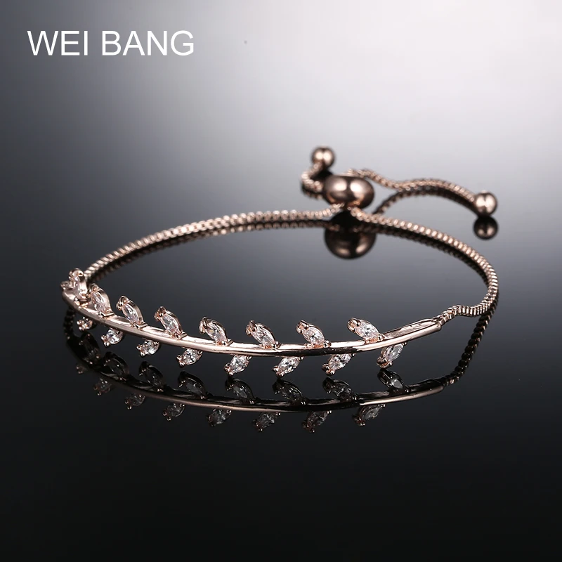 Модный кубический цирконий теннис браслет для женщин Сияющий цвет серебристый, золотой камень кристаллические браслеты ювелирные украшения Прямая