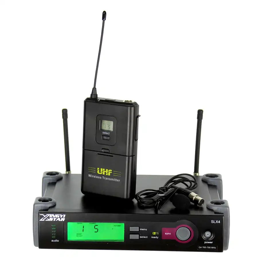 Профессиональный петличный галстучный микрофон клип на Mic для SLX4 приемник саксофоны караоке-миксер DJ SLX1 Беспроводной нательный передатчик - изображение