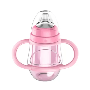 

Baby BPA Free Duckbill Training Drinkers Infant Food-Grade Silicone Cup Toddler Leak-Proof Bottle Kid Cute Handle Kettles MY0058