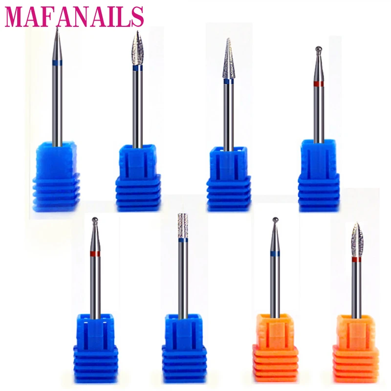 

8Type Diamond Nail Drill Bits Rotary Burr Bit Pedicure Tools Electric Nail Manicure Machine Drill Accessories Nail Mills CTH02