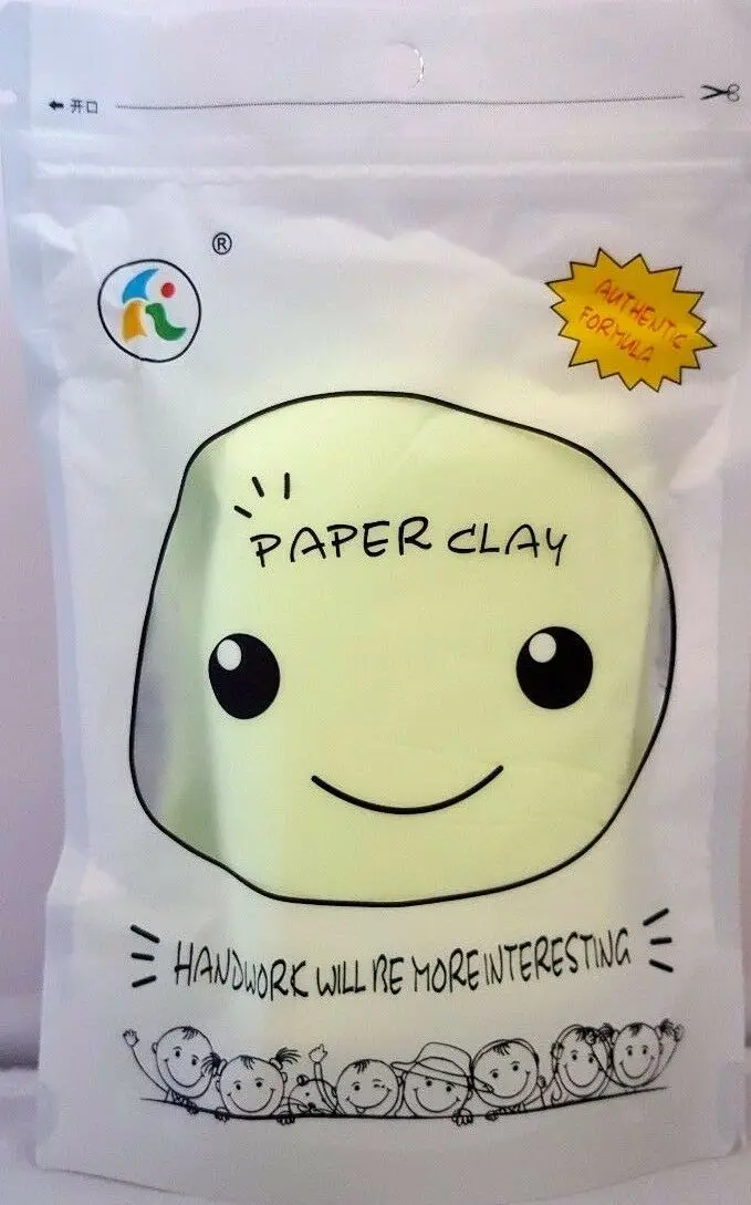 Monster paper глина большого объема 100 г бумажная глина DIY мягкая бумажная глина Пластилин для рисования слизи полимерная детская игрушка