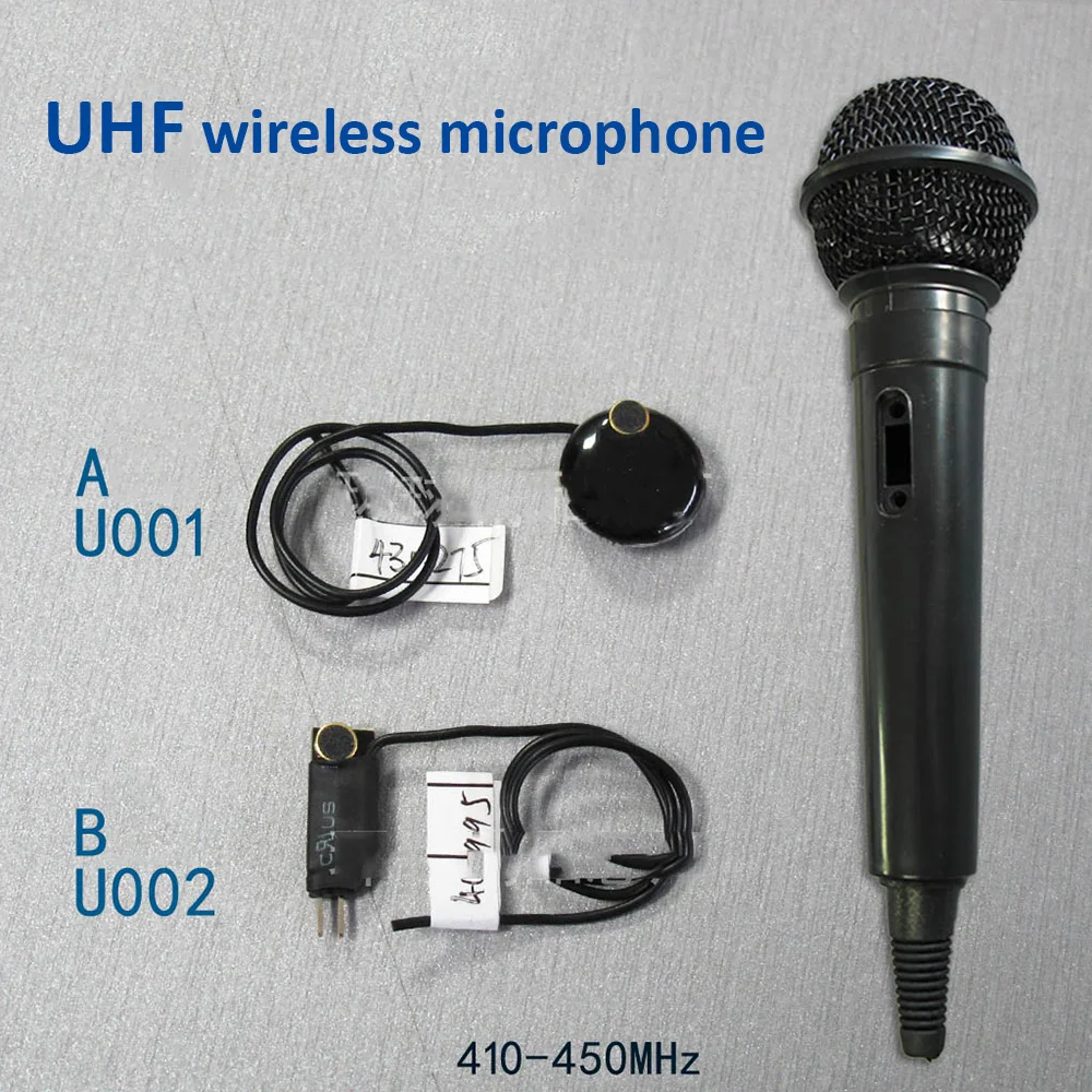 Lusya UHF беспроводной микрофон FM micro-interphone аудио передатчик мониторинг ребенка звукосниматель модуль G1-010