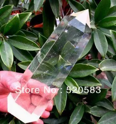 

HOT* White NATURAL clear quartz crystal point healing
