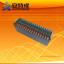 SMS Gate way sim-карты смс gsm gprs модем бассейн Wavecom Q2403 16 порт Зарядки система СТК USSD IMEI изменяемые опции