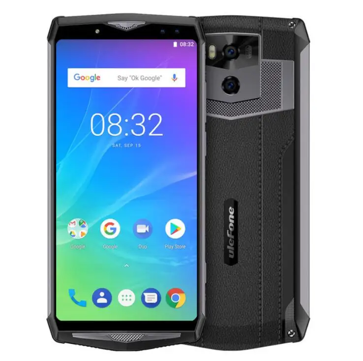 Ulefone мощность 5 5S 18:9 "FHD 6,0 полный экран 13000 мАч уход за кожей лица разблокировать MT6763 Octa Core 4 Гб 64 21MP беспроводной зарядки OTG Смартфон