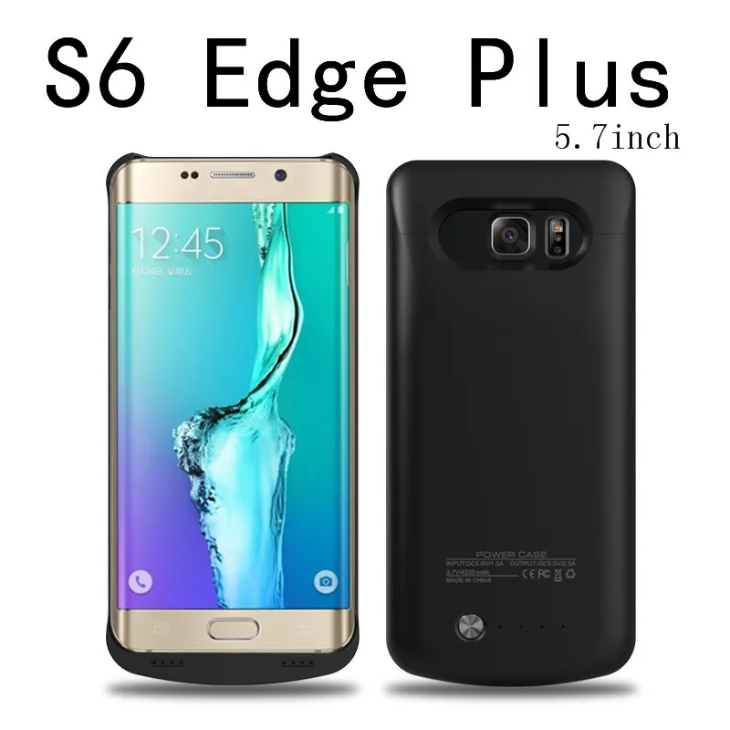 Чехол аккумулятор S6 Silm для Samsung Galaxy Note 5 чехол зарядное устройство S7 Edge Plus
