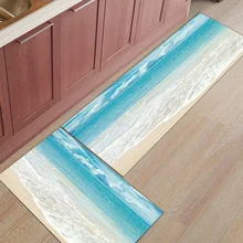 Пляжное небо и море под домашним питомцем миска для воды еды коврики для входного Пути Грязи мусор брызговик ловушка воды абсорбирующий аксессуар