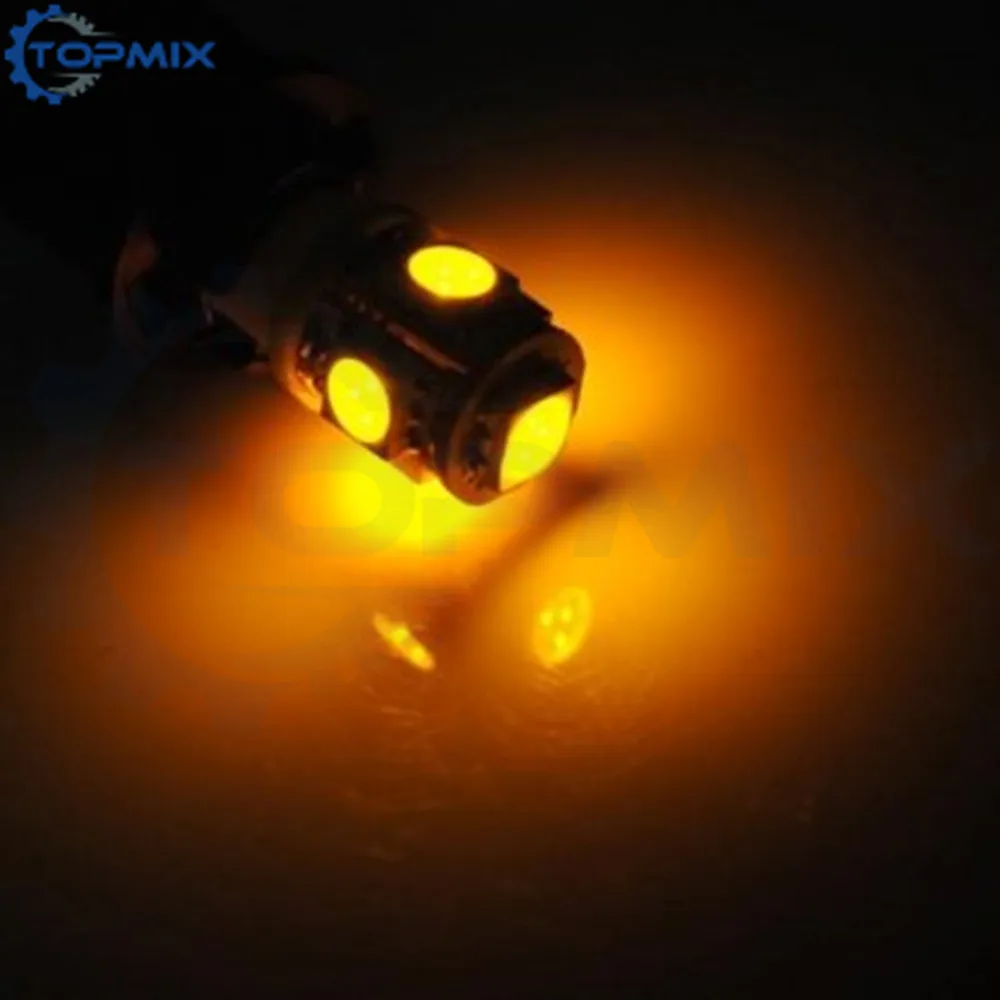 T10 5SMD 5050-Amber 1