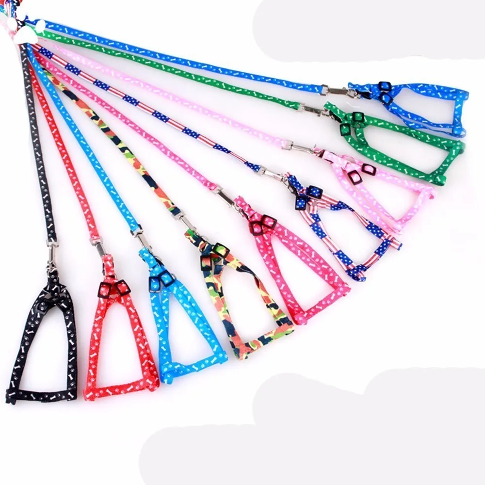 BP Pets dog harness Colourful Plates Back Rabbit Chain Tow Bring Rope CW-XQ1 | Дом и сад