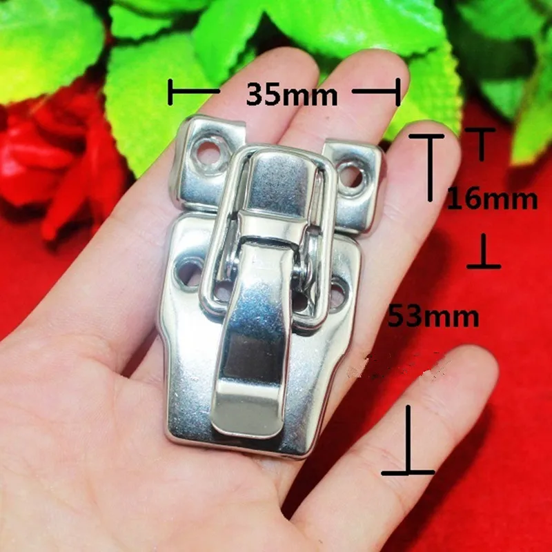 Silver-Color-Lock-Antique-Metal-Jewelry-Chest-Gift-Box-Suitcase-Case-Buckles-Toggle-Hasp-Latch-Catch (2)