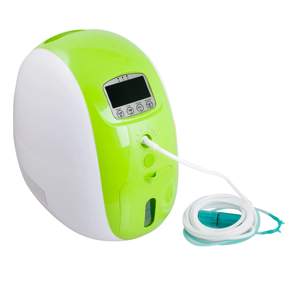 

Portable 90% Purity Oxygen Machine Oxygen Concentrator 1L-5L Flow for Children and Senior Citizens 110V/220V