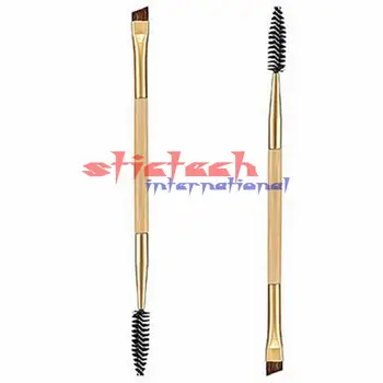

by dhl or ems 500pcs Double Ends Makeup Tools Bamboo Brushes Eyelash Lashes Blending Eye Brush Mascara Cosmetic Eyebrow Comb