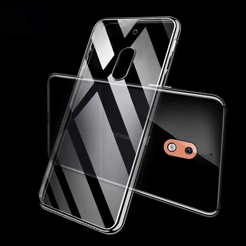 

Mokoemi Fashion Clear TPU Soft Silicone 5.5"For Nokia 2.1 Case For Nokia 2.1 Cell Phone Case Cover