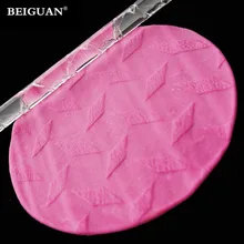 1 шт. текстура помады инструмент для тиснения торт акриловая Скалка кекс украшения Ремесло Кондитерские инструменты Обледенение торт инструмент