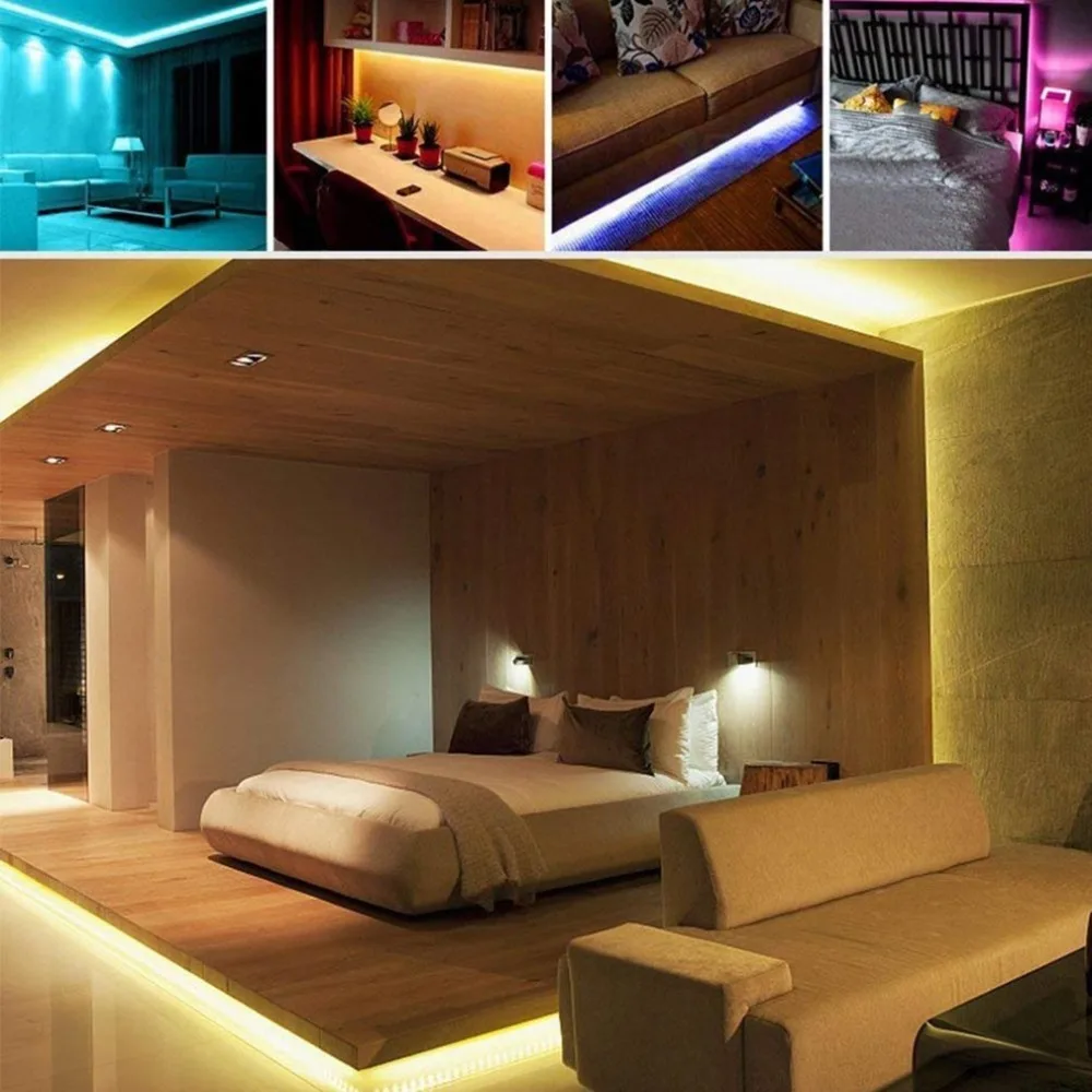 

5 Meters Super Long LED Strip Lights Wi-Fi Wireless Smart Phone APP Controlled for Android for iOS System
