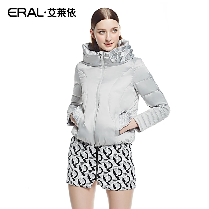 Debout Patchwork Femme Épaississement Thermique Doudoune Eral2066d Hiver Manteau Col Aile Eral Mince Femmes wSx6Fxqt