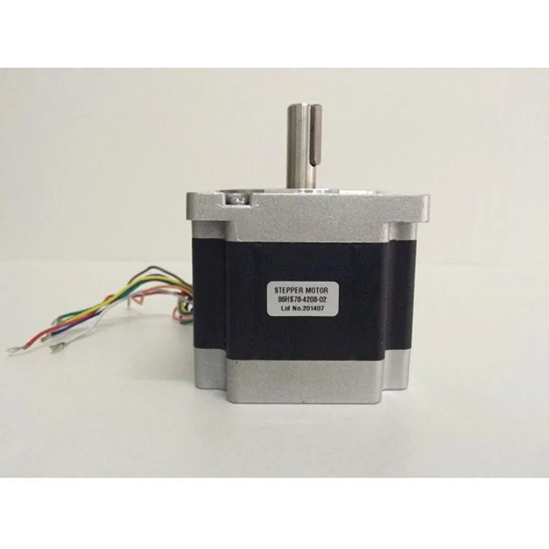 

Nema34 stepper motor 86HS78-5504 5.5A 4.6N.m Nema 34 stepping motor 653 Oz-in for CNC engraving machine 3d printer