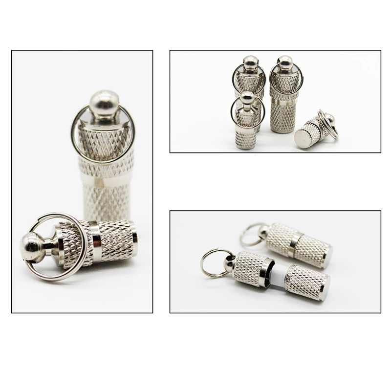 

Mini Dog Cat ID tag Anti Lost Pet Dog Cat Puppy ID Address Name Label Tag Barrel Tube Collars Leash 1 pcs