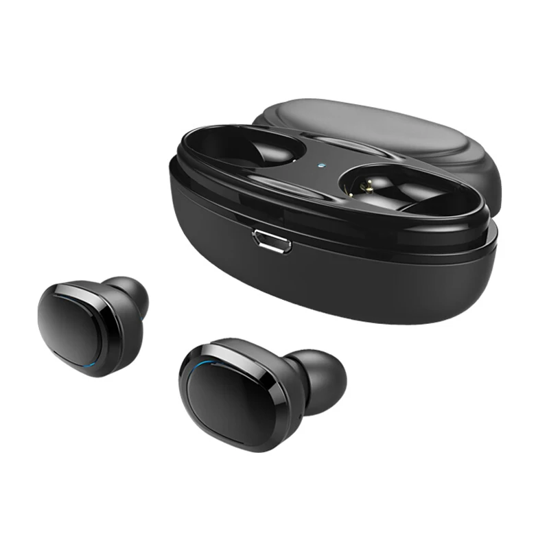 

TWS Sports Wireless bluetooth Earphone With Power Bank IPX5 waterproof earphone with Mic Earbuds for Iphone8 7 Sangsum Android