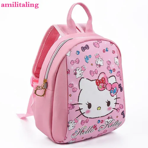 Новый милый рюкзак Hello kitty для девочек сумочка yey 011P|Рюкзаки| |