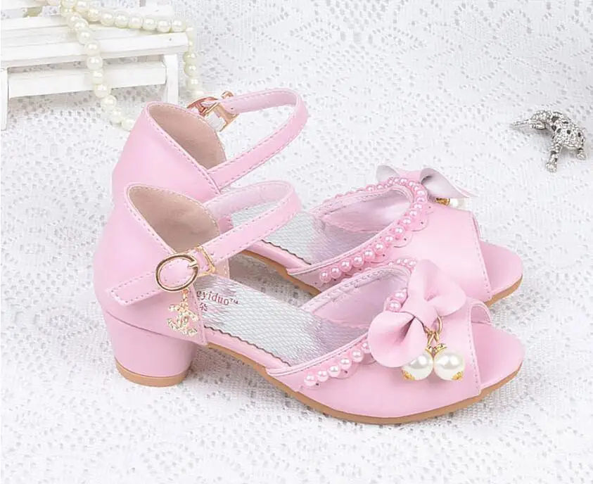 Girls high heels sandals-10