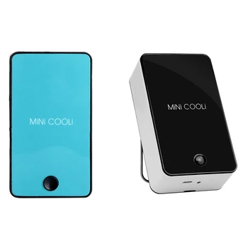 

New upgrade Mini portable hand held desk air conditioner humidification cooler cooling fan