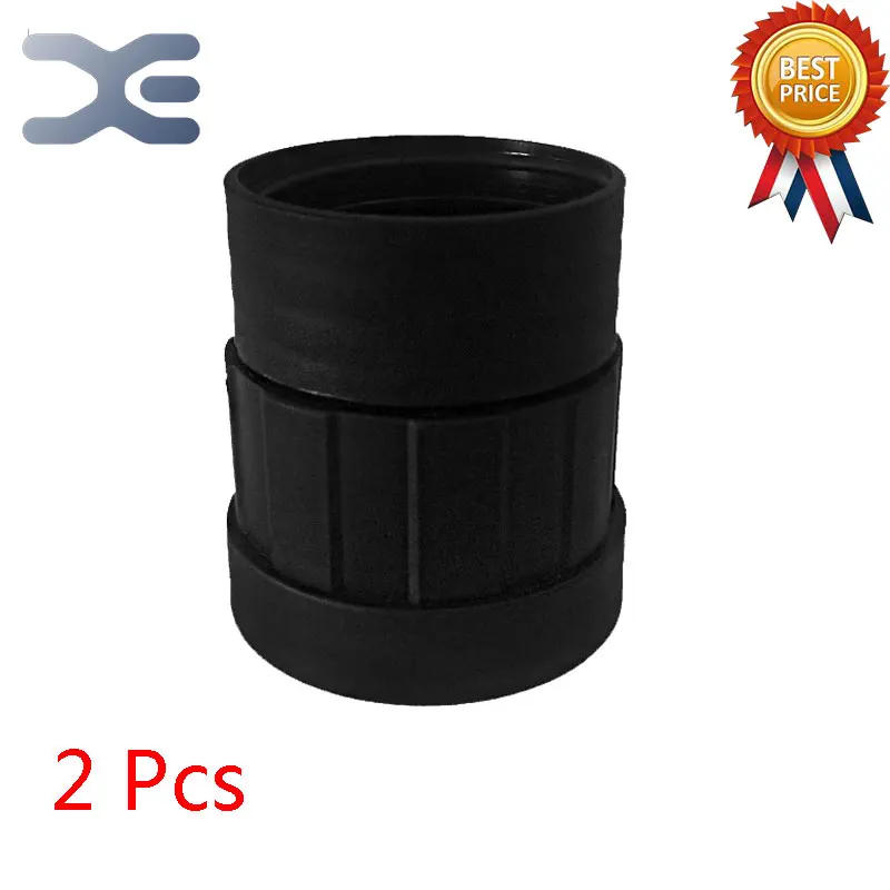 

2Pcs Industrial Vacuum Cleaner Accessories Long Connector Adapter Corrugated Thread Hose Coupler Inner Diameter Suction Machine