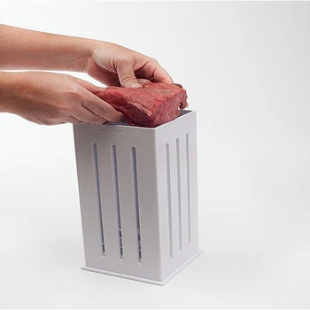 Fast BBQ Skewer Meat Cutter 4