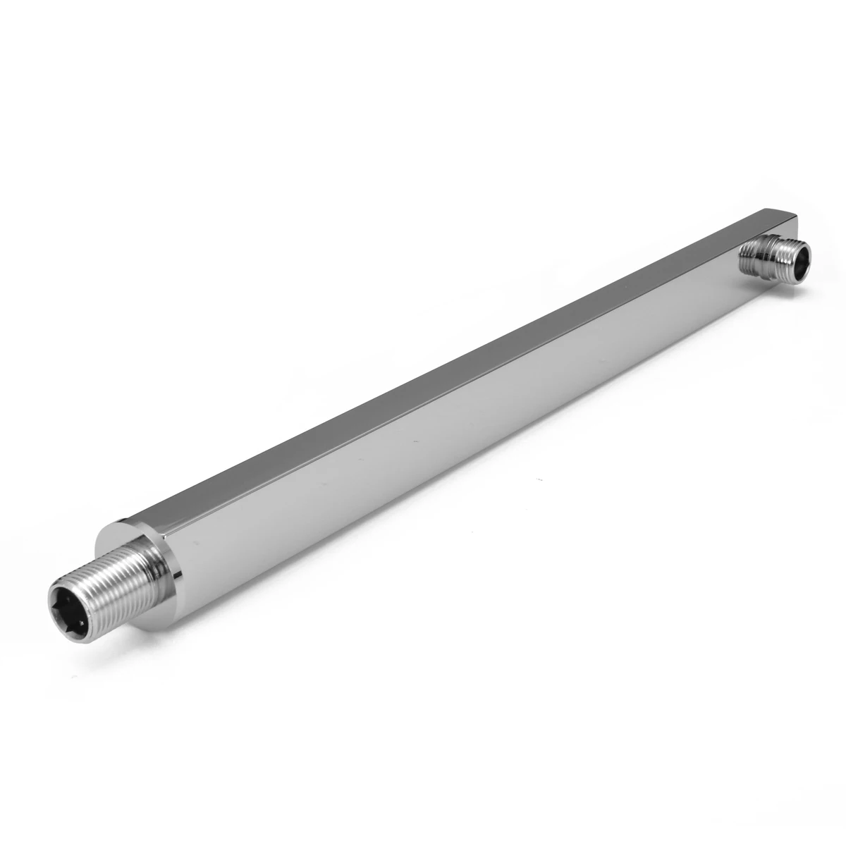 40cm 16" Wall Mounted Chrome Shower Arm Square Shower Extension Arms For Rain Shower Head Bathroom For Shower Accessories Mayitr