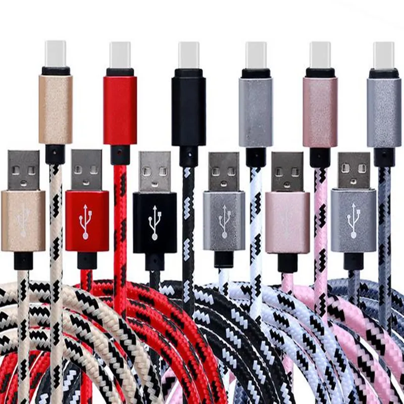 

Cable for iphone 8 Fabric USB Braided Wire Data Sync Cloth Woven 1M 3ft Colorful Cord Woven Cable for iPhone 7 7S 6S iOS 12.1
