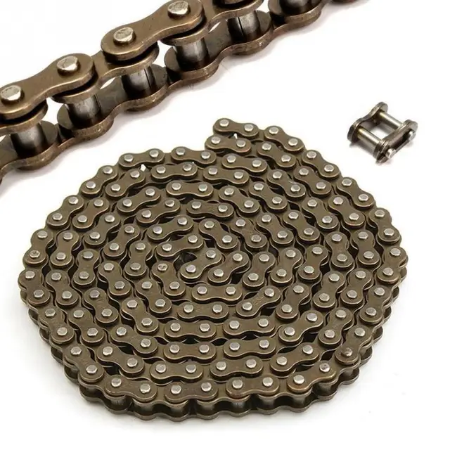 25H 136 Segment Chain For Electric Scooter 55-65-80 Gear Chain Drum