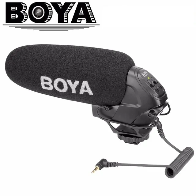 BOYA BY-BM3031 микрофон суперкардиоидный конденсаторный емкостный для интервью