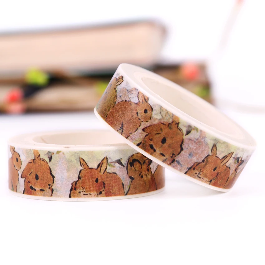 Buy 1PC Rabbit Washi Tape Scrapbook Paper Masking