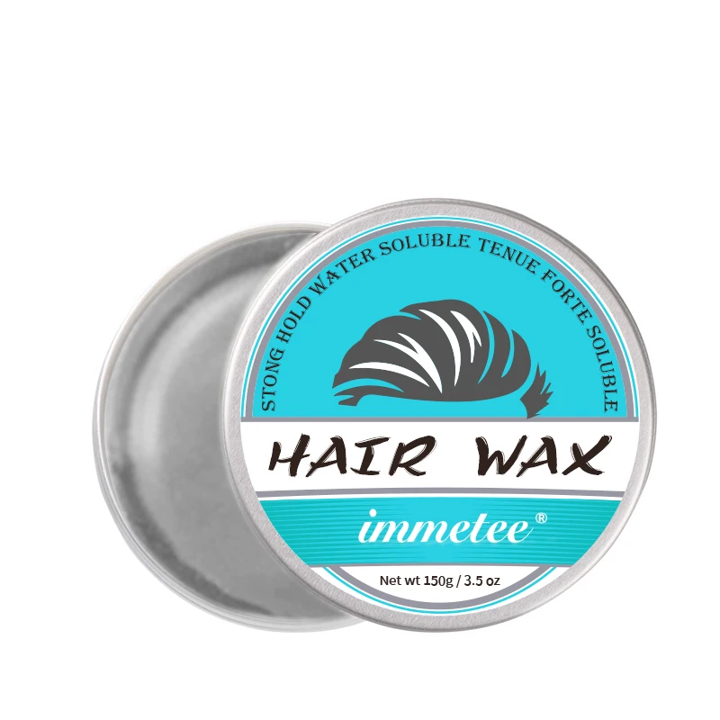 

IMMETEE New Product Hair Color Wax For Men&Women Hair Styling Limpid 150g Transparent Wax For Hair