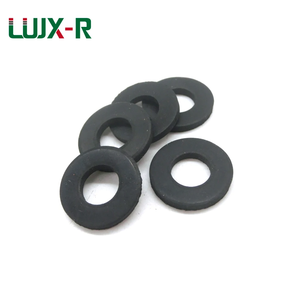 LUJX-R 2mm10pcs المطاط شقة طوقا ختم غسالة NBR عصابة منفاخ مدخل خرطوم 1/4 \