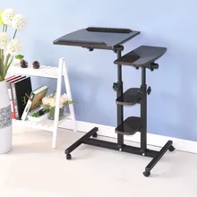 Movable folding laptop desk bedside lazy computer desk