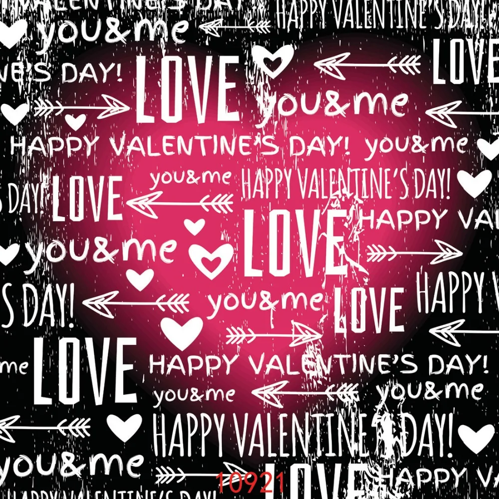 

SHENGYONGBAO Art Cloth Custom Photography Backdrops Prop Valentine's day Theme Photography Background 10921