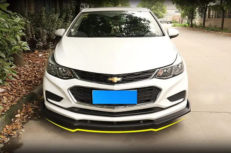 Для Chevrolet Cruze Комплект кузова спойлер- для Cruze ABS задний спойлер передний бампер диффузор защитные бамперы