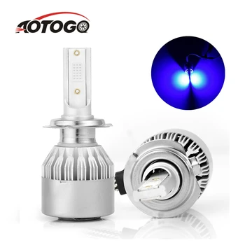 

2x H7 LED H11 H4 Hi/Lo HB3 HB4 H8 H9 9005 9006 H13 Car Headlight Bulbs Auto Lamps Fog Car Lights 12V 6000K 8000K COB C6