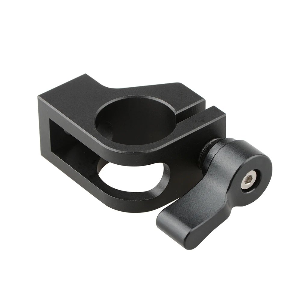 CAMVATE 19mm Rod Clamp With Thumb Knob Black (5)