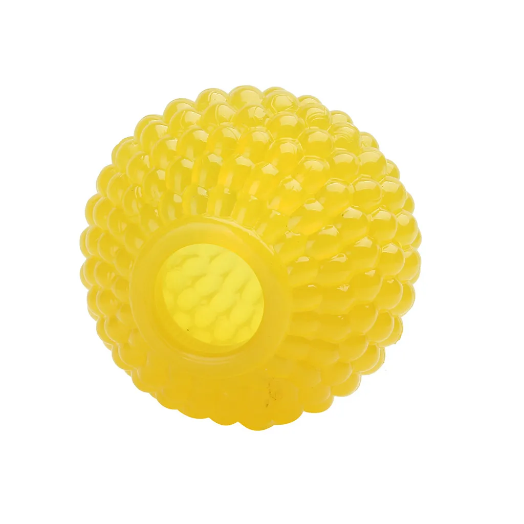 

Interactive Bite Soft Dog Chew Toys Pet Toys Tooth Cleaning Ball Food Toys Resistant ball For Large Dog Chew Training Products