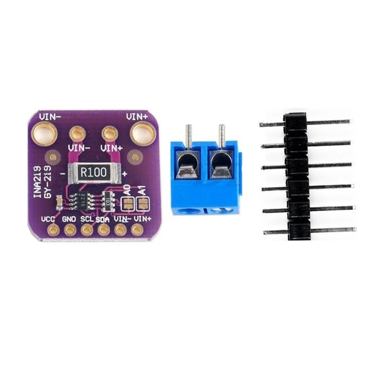 

INA219 GY-219 GY-INA219 Current Power Supply Sensor Breakout Board Module Sensor Module I2C interface For Arduino DIY DC INA219B