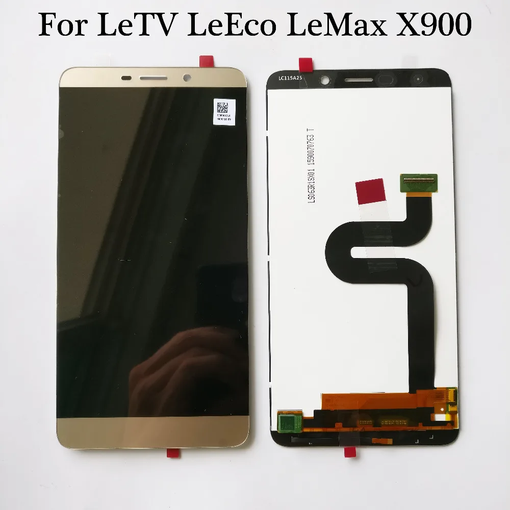 

Original White/Gold For Letv Le Max LeMax X900 X906 LCD Display With Touch Screen Digitizer Assembly For LeTV LeMax Pro X910