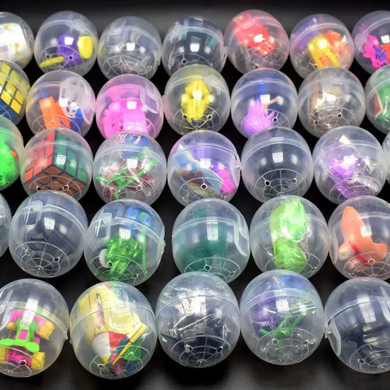 20Pcs/Lot Mini Surprise Egg Circular Plastic Capsule Cars Eggs with Toy