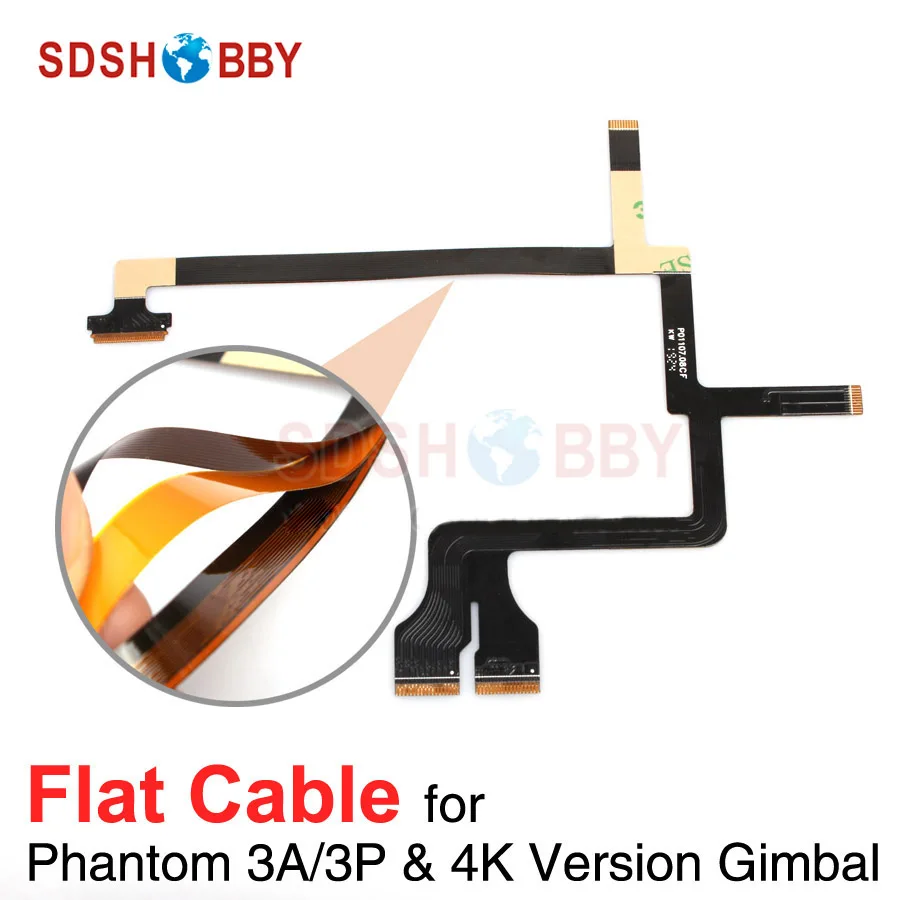 Gimbal Flat Cable Repairing Use Wire for DJI Phantom 3 Advanced Professional 4K 3A/3P/4K Version Parts | Игрушки и хобби