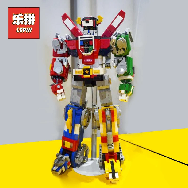 

Lepin 16057 Defender of the Universe Voltronly Robot Action Figures 5 in 1 Building Blocks Bricks Children Toys Christmas Gifts