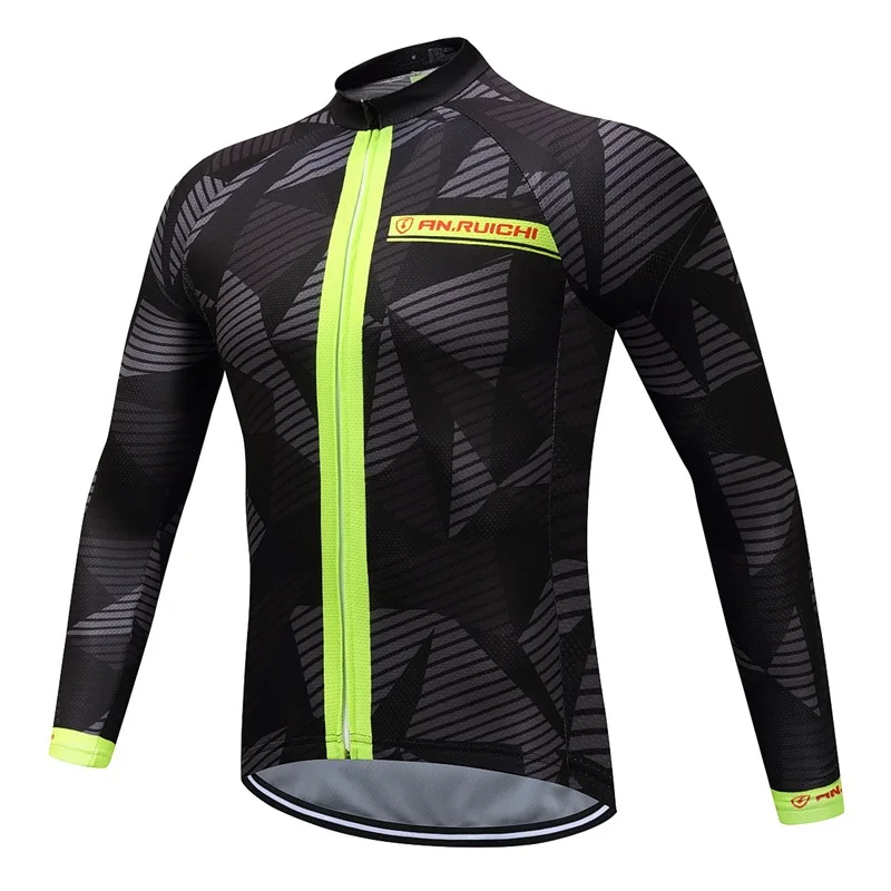 

2019 Pro Cycling Jersey Long Sleeve Mountain Bicycle Cycling Clothing Quick Dry Breathable MTB Bike maillot ciclismo hombre